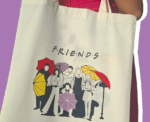 Friends Cover Tote Bag - Image 