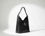 Vintage GUCCI Nylon Jackie Shoulder Bag Black - Image 