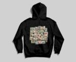 Lebanon Vintage Stamps Hoodie - Image 