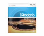 D'Addario 11-52 Light Gauge 85/15 Acoustic Guitar Strings EZ910 - Image 