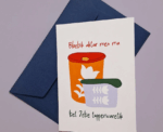 Bhebik Aktar Men Ma Bet 7ebe Tupperwaretik Greeting Card - Image 
