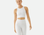 Medium Support Sports Bra White (Women) - Image 
