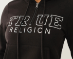 True Religion Hoodie in Black - Image 