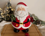 Christmas Santa Container Jar - Image 