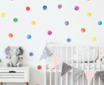 Dot Print Wall Sticker - Image 