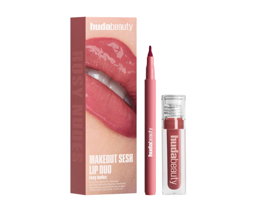 26 Huda Beauty Lip Stain and Lip Gloss - Image 1