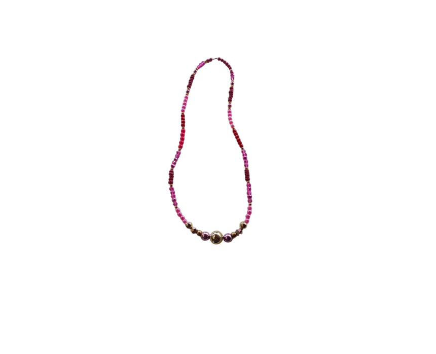26 Pink Combination Necklace - Image 1