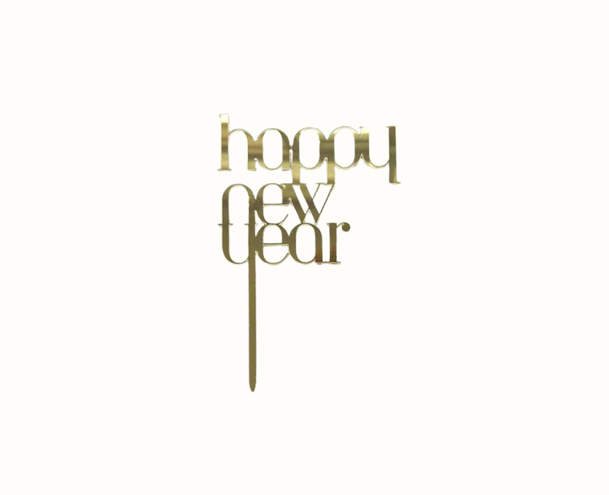 27 Happy New Year Cake Topper - Image 1