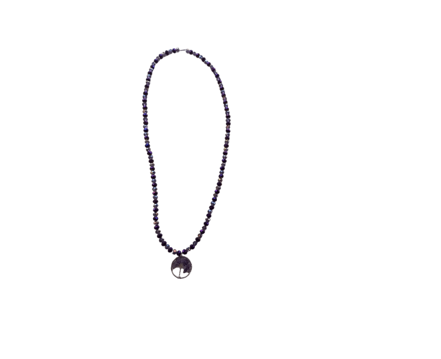 27 Purple Tree Necklace - Image 1