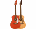 Fender Malibu Player, Walnut Fingerboard Acoustic Guitar (Multiple Colors Available) - Image 