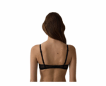 Penti Black Broderie Bra - Image 