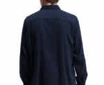 Tom Tailor Regular Fit Cotton Navy Shirt - Image 