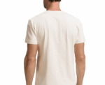 Tom Tailor Slim Fit Offwhite T-shirt with Stretch - Image 