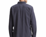 Tom Tailor Long Sleeved Grey Shirt With Chest Pocket - Image 