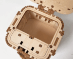 Cipher Box 3D Mechanical Wooden Puzzle - Image 