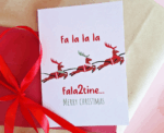 Fala2tine Christmas Card - Image 