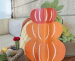 Pumpkin Hug Paper Vase - Image 