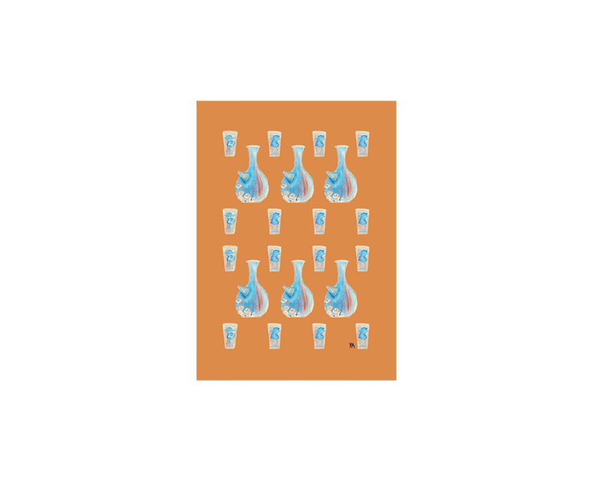 31 Bri2 Art Print in Brown (15x21 cm) - Image 1