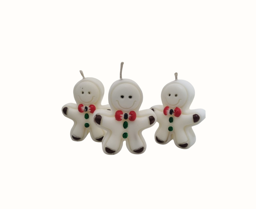 35 Gingerbread Candles - Image 1