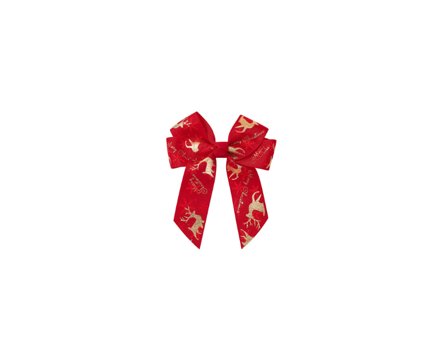 35 Barrettes Christmas Hair Bows - Image 1