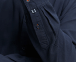 Tom Tailor Regular Fit Cotton Navy Shirt - Image 