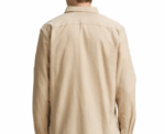 Tom Tailor Long Sleeved Beige Shirt With Chest Pocket - Image 