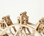 Ferris Wheel With Music Box And Lights 3D Mechanical Wooden Puzzle Large - Image 
