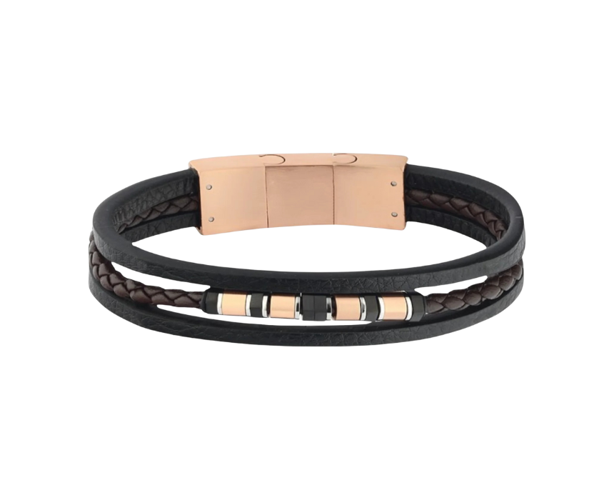 41 Polo Exchange Stainless Steel Bracelet for Men - Image 1