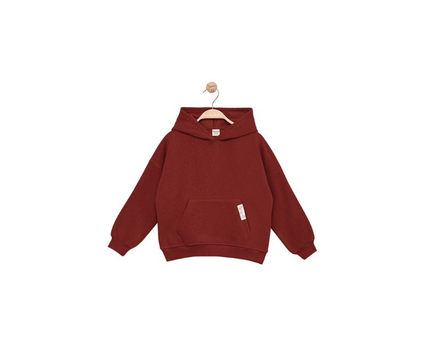 46 Hooded Pocket Tag Sweatshirt - Image 1