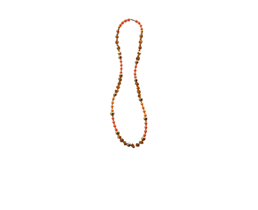 50 Spring Orange Necklace - Image 1