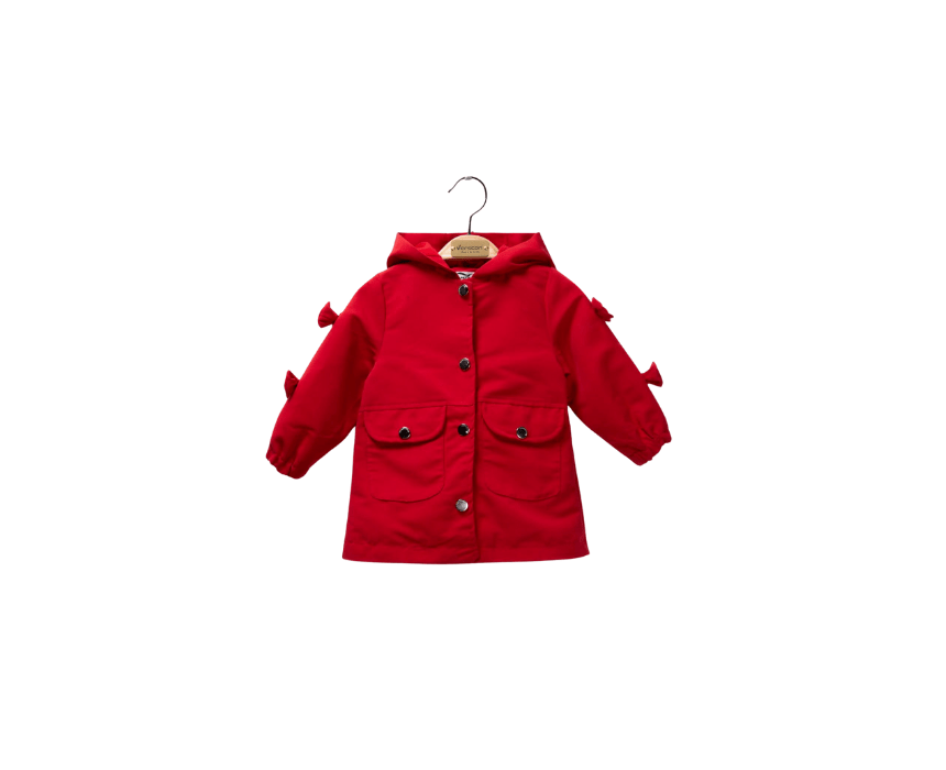 52 Red Girls Trenchcoat - Image 1