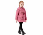 Girl Trenchcoat in Pink - Image 