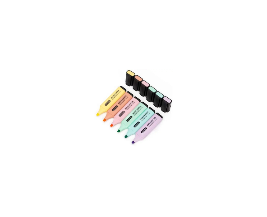 65 Zeyar Highlighter 4 Pastel Colors - Image 1