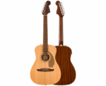 Fender Malibu Player, Walnut Fingerboard Acoustic Guitar (Multiple Colors Available) - Image 