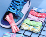 Elastic Shoelaces in Blue - Image 