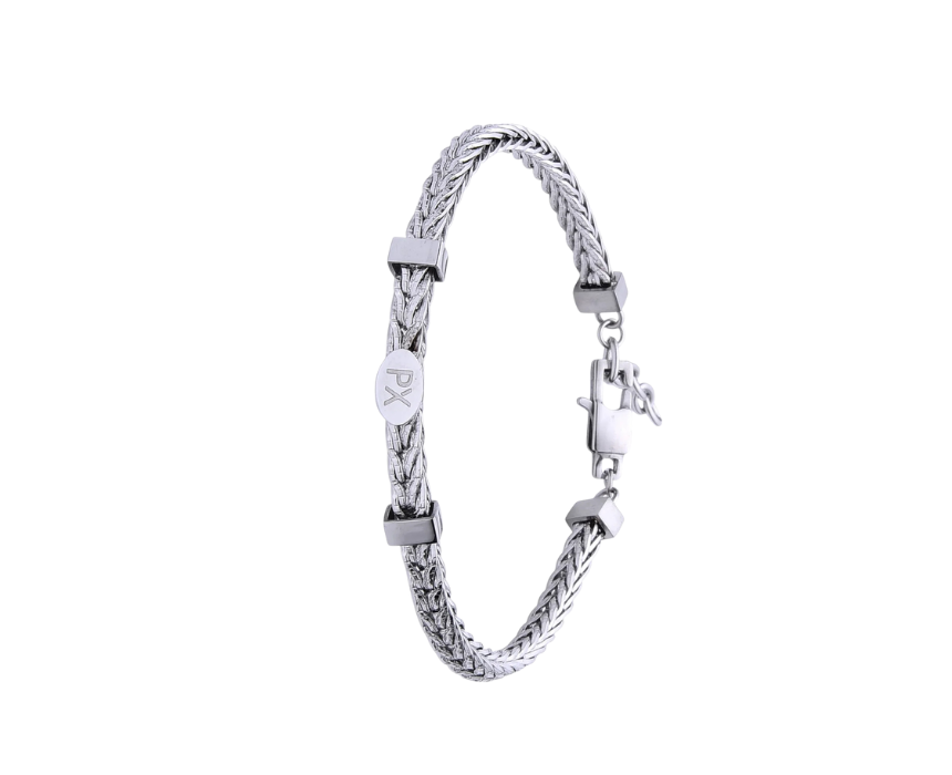 76 Polo Exchange Stainless Steel Bracelet for Men - Image 1