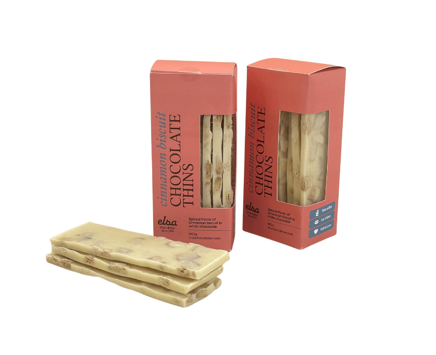 Cinnamon biscuit - White Chocolate Thins Cinnamon biscuit - White Chocolate Thins - Image 1