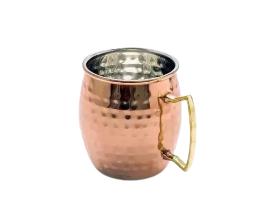 Copper Mug And Stainless Steel Straw Set Copper Mug And Stainless Steel Straw Set - Image 1