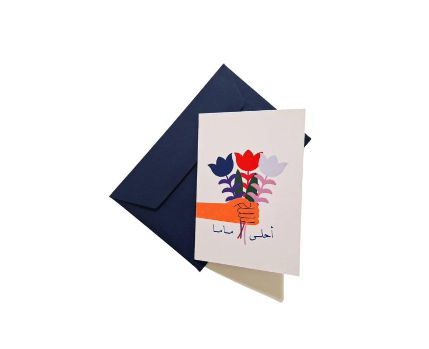 Friends Cover Tote Bag Ahla Mama Greeting Card - Image 1