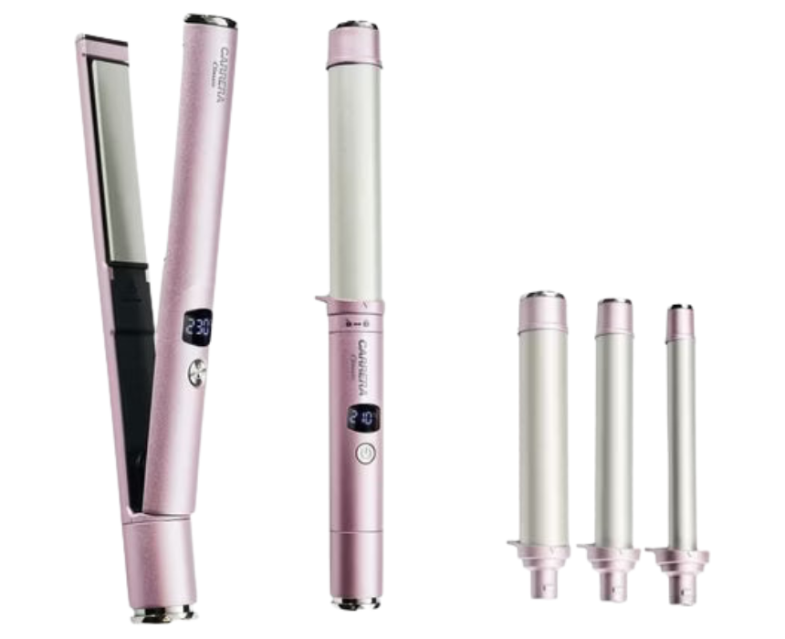 Hair Styler 3in1 Set Light Pink Hair Styler 3in1 Set in Light Pink - Image 1