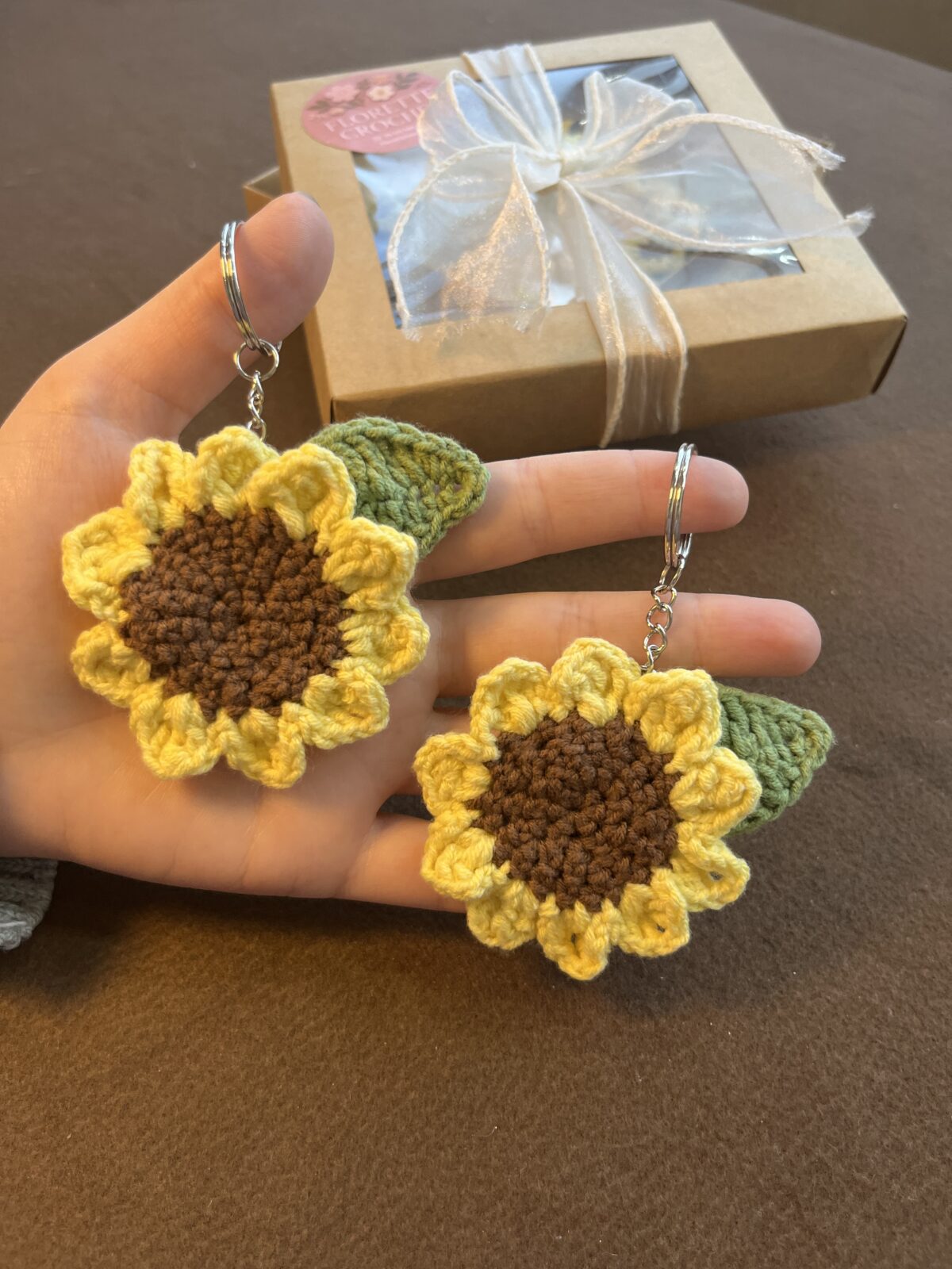 Sunflower Keychain - Image 