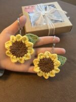 Sunflower Keychain - Image 