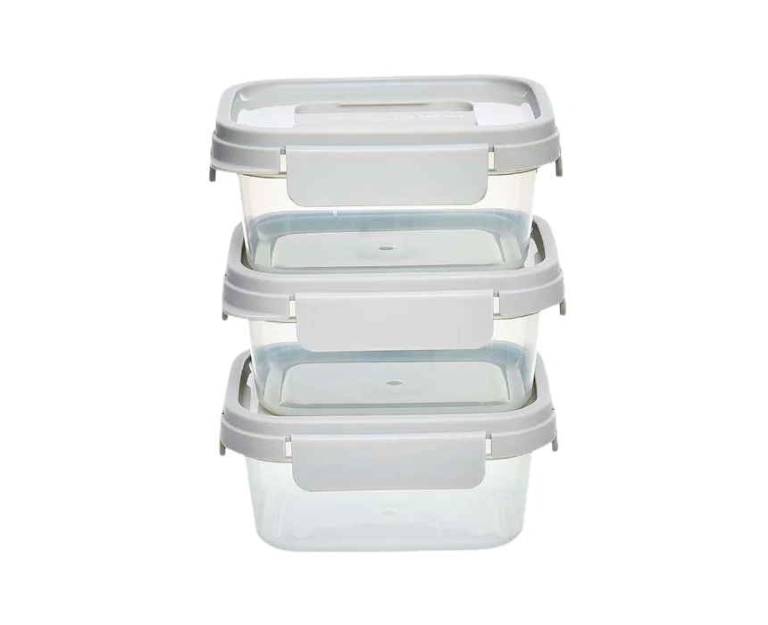 Nestopia Set of 3 500ml Food Storage Containers 500ml 3 Pieces - Image 1