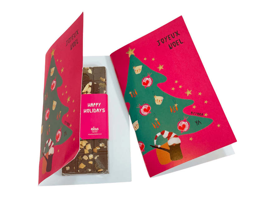 Noel Chocolate Greeting Card Noel Chocolate Greeting Card - Image 1