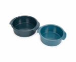 Non Stick Round Cake Tin Set 2 Piece in Blue - Image 