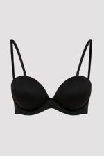 Penti Strapless Black Bra - 80A / BLACK