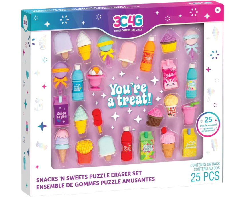 Puzzle Eraser Set Puzzle Eraser Set - Image 1