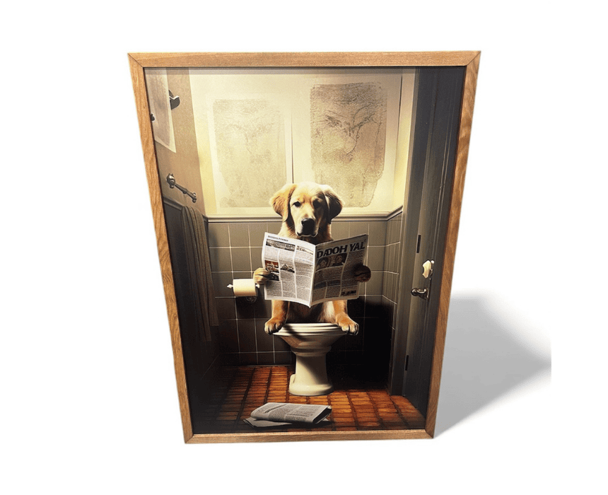 Reading Dog Reading Dog - Image 1