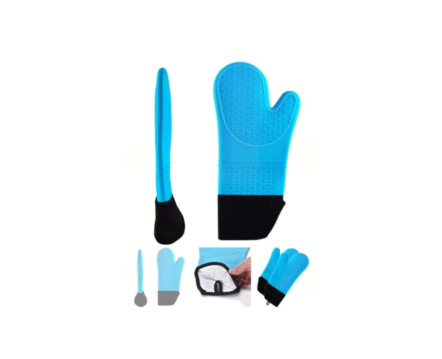 Resize Silicone Oven Glove in Blue - Image 1