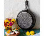 Patterned Cast Iron Skillet - Image 